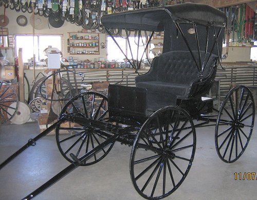 Antique doctor's buggy